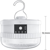 چراغ آویزدار شارژي Dp مدل DP-7823B ظرفیت ۸۰ وات مهتابی