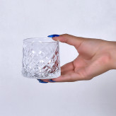 نیم لیوان چرخشی برند DeliGlassست ۶ عددی