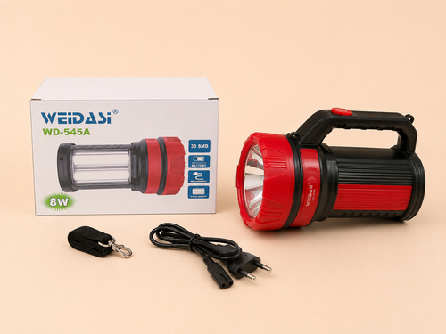 چراغ قوه شارژی ویداسی مدل WD 545A
