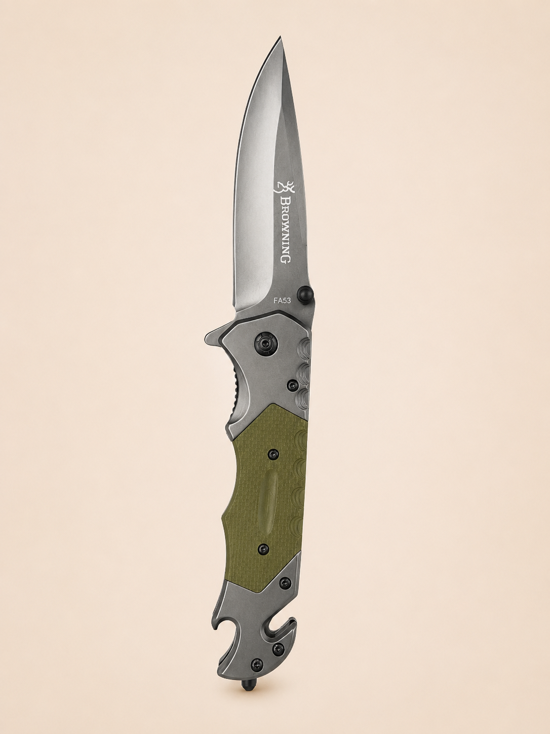چاقو جیبی وارداتی  FA53نارنجکی برونینگ (BROWNNING)