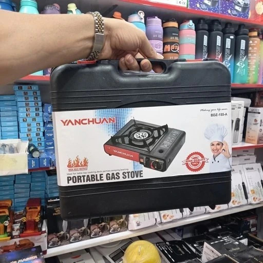 اجاق گاز مسافرتی دو حالته YANCHUAN وارداتی (اصلی)،اجاق گاز سامسونتی قابل حمل